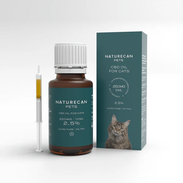 Naturecan CBD Olie - Kat 2.5% 10ml