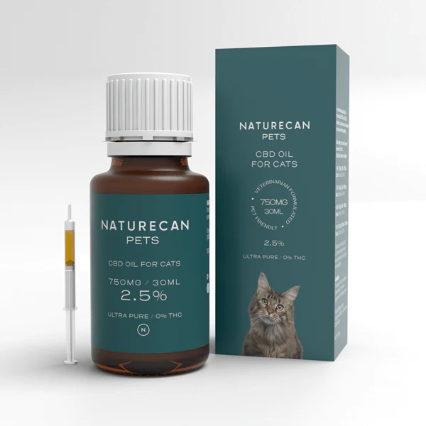 Naturecan CBD Olie - Kat 2.5% 30ml