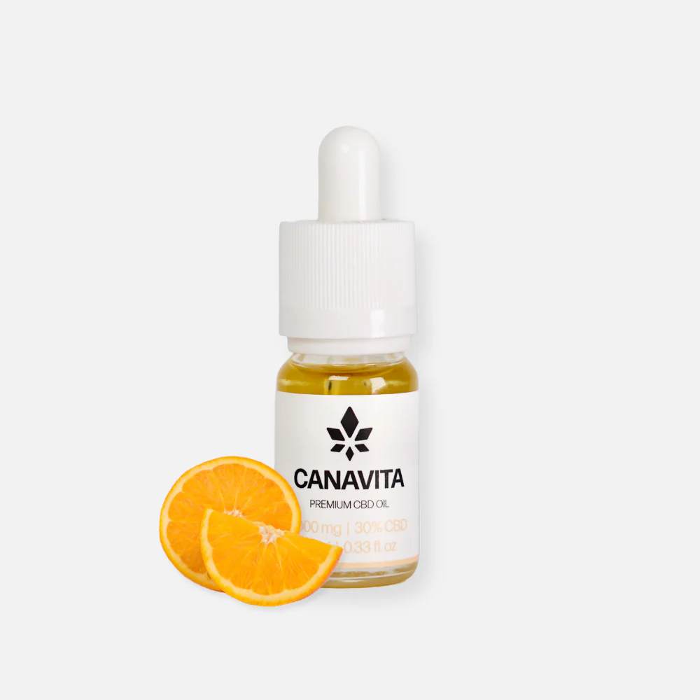 Canavita Fuldspektrum CBD olie 30% appelsin