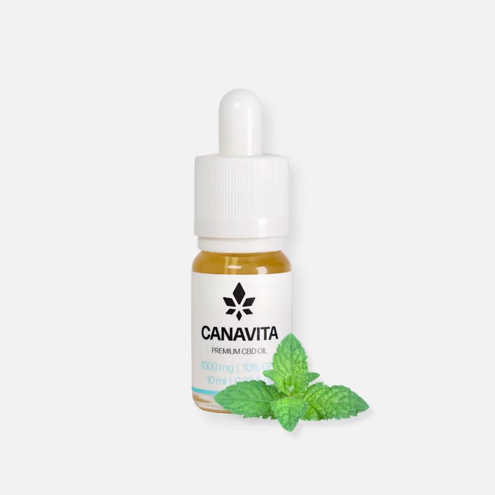 Canavita Fuldspektrum Premium CBD olie 10% Mint