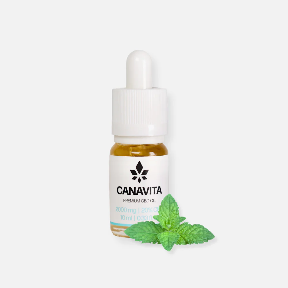 Canavita Fuldspektrum Premium CBD olie 20% Mint