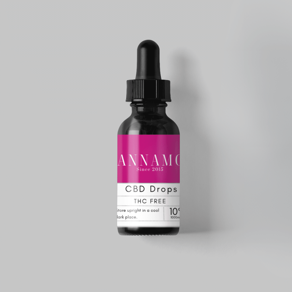 Cannamor 10% Premium CBD Olie (1000 Mg) THC-Fri