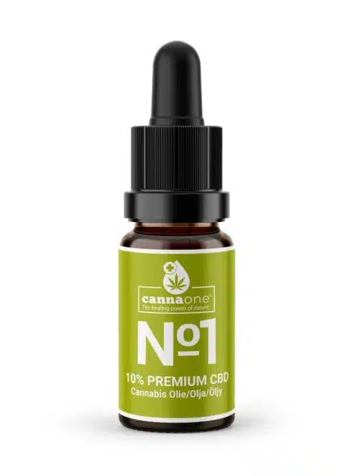 Cannaone CBD Olie, 1000 mg. 10%. 10 ml. PREMIUM
