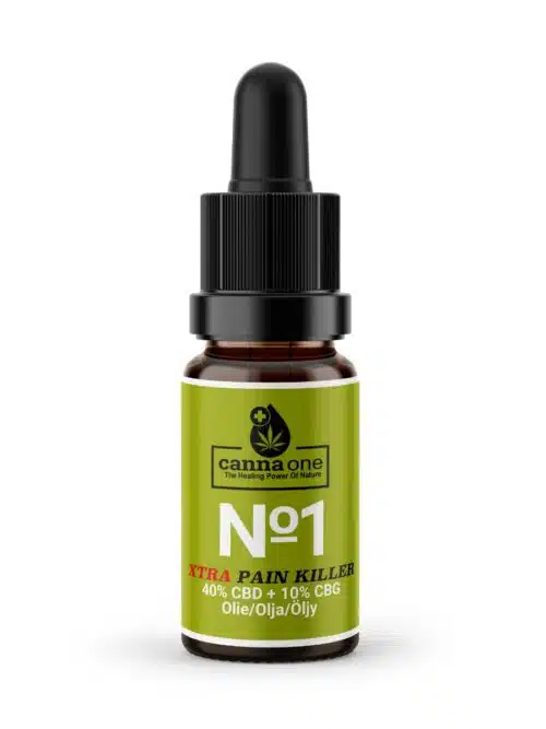 Cannaone CBG/CBC/CBD 45% Olie, XTRA PAIN KILLER 10 ml