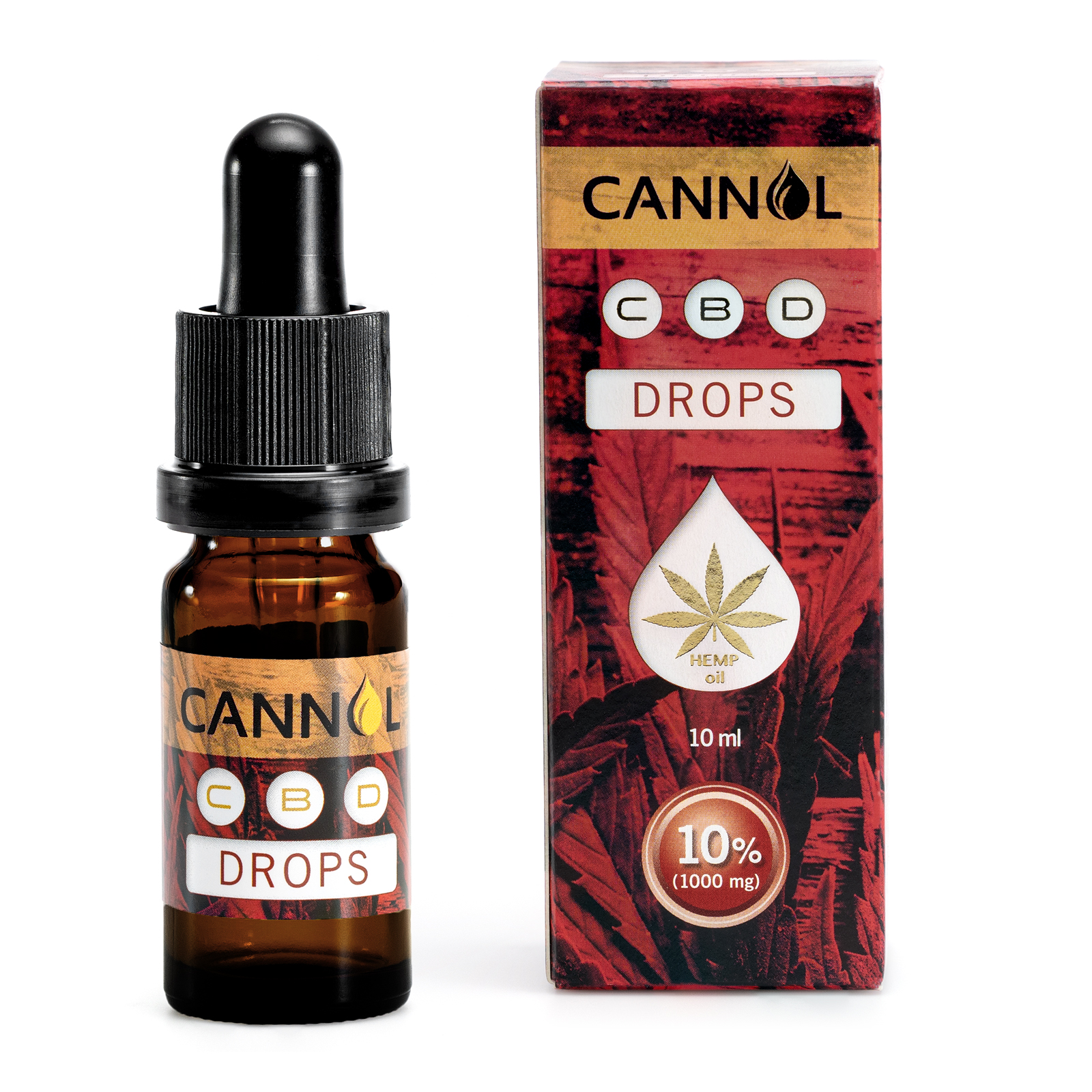 Cannol Fuld Spektrum CBD Dråber 10% (1000mg)