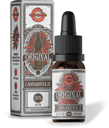 Raw Organics CBD olie (20% / 2000mg CBD)