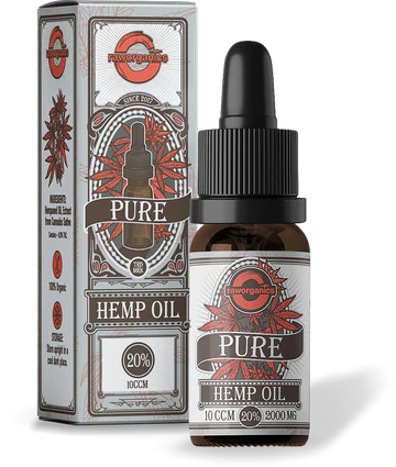 Raw Organics CBD Olie (20% / 2000mg / 0.00 % THC)